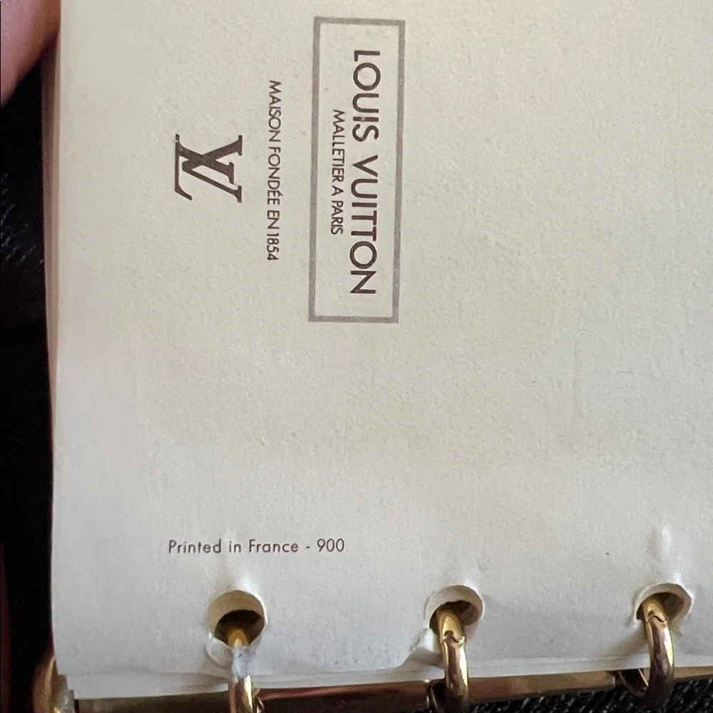 Agenda wallet Louis Vuitton damier ebene - Picture 10 of 11